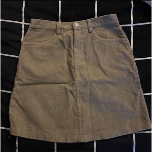 BRANDY MELVILLE CORDUROY SKIRT